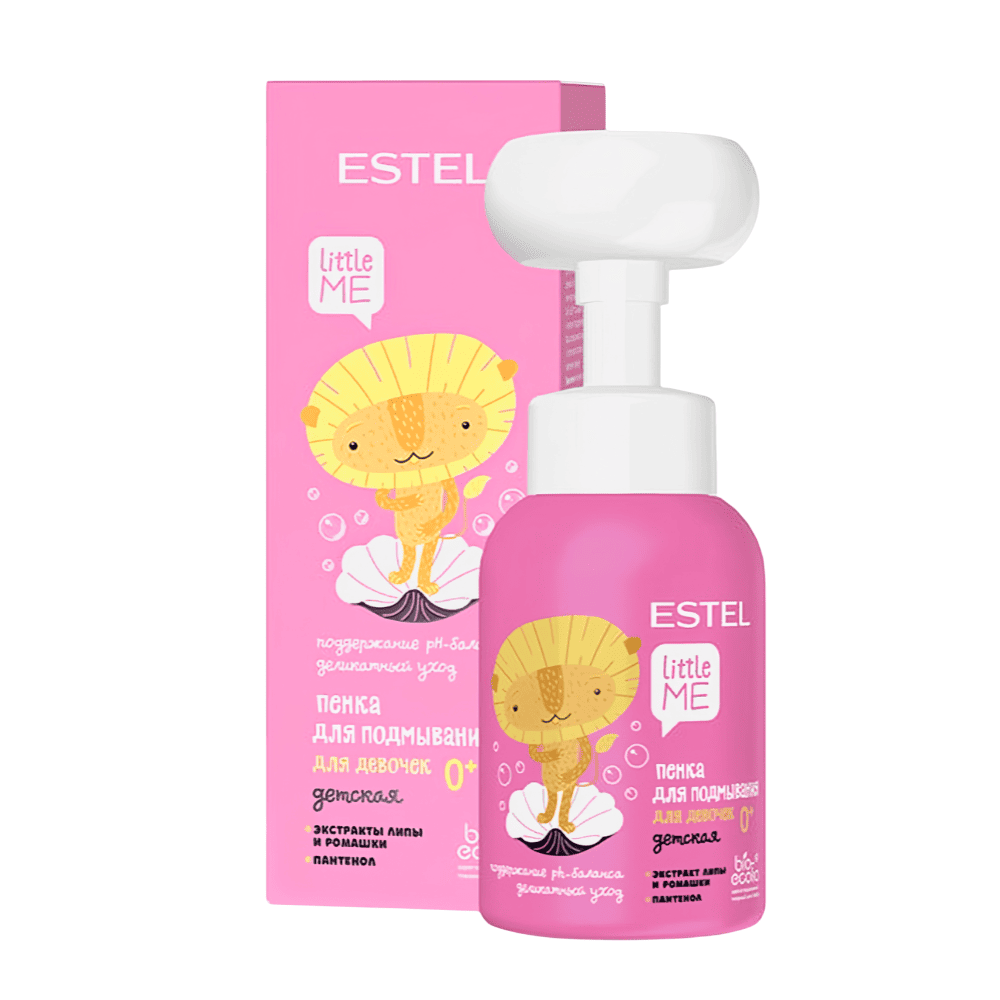 Детская пенка (или гель) для подмывания для девочек ESTEL LITTLE ME