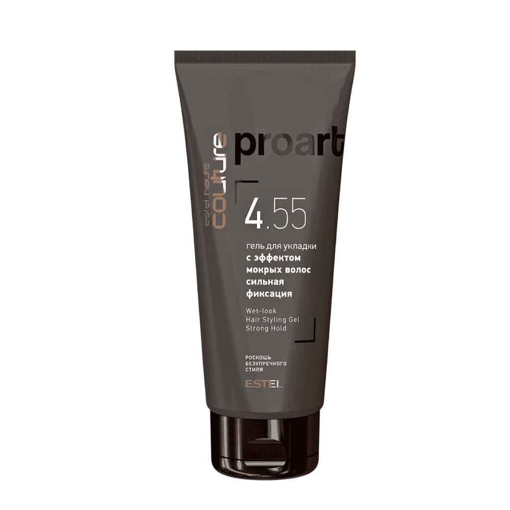 Гель для укладки c эффектом мокрых волос 4.55 ESTEL HAUTE COUTURE PROART cильная фиксация
