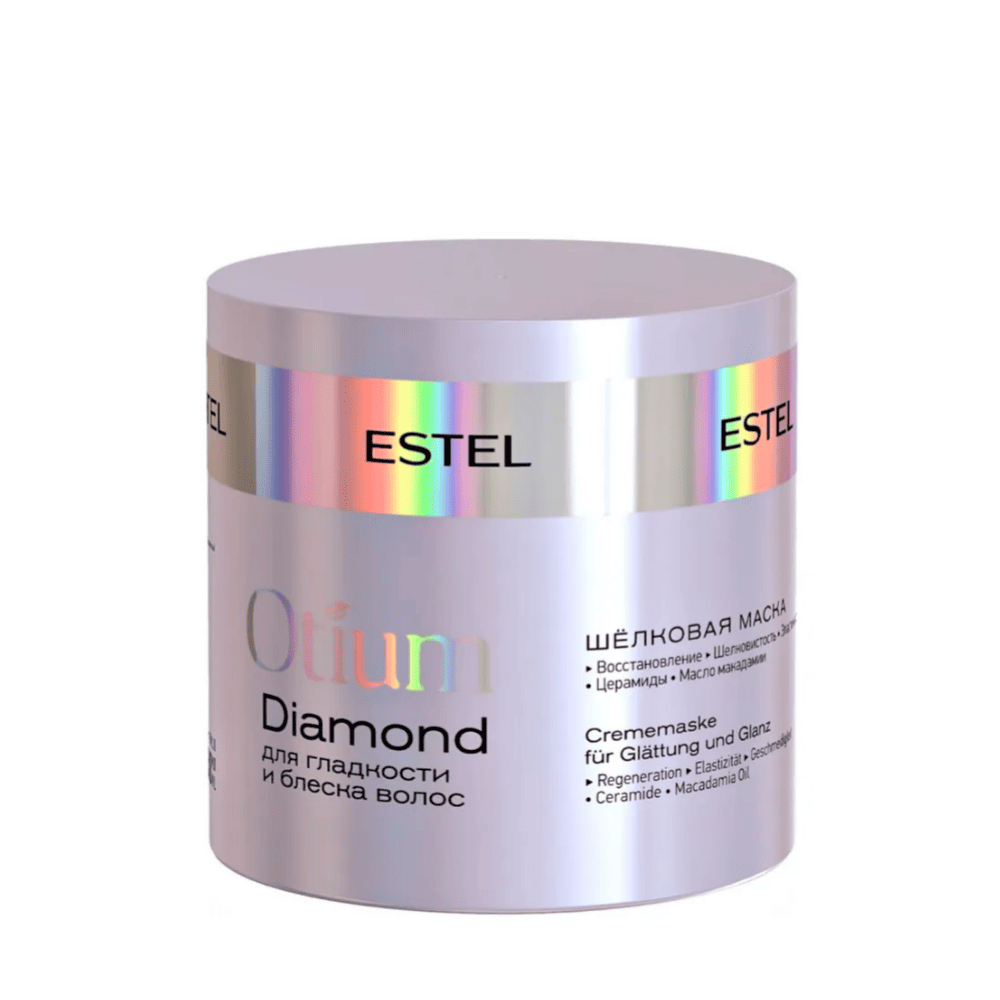 Шёлковая маска для гладкости и блеска волос ESTEL OTIUM DIAMOND — фото 2