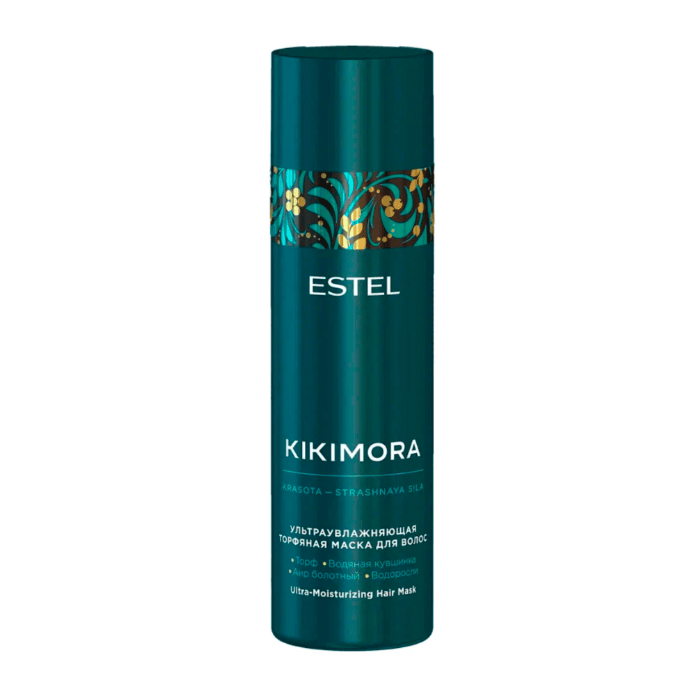 Ультраувлажняющая торфяная маска для волос KIKIMORA by ESTEL