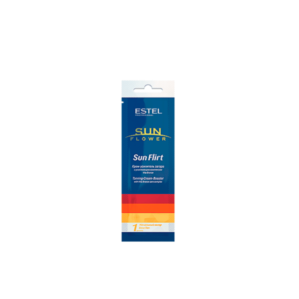 Крем-усилитель загара в солярии ESTEL SUN FLIRT CUREX SUNFLOWER