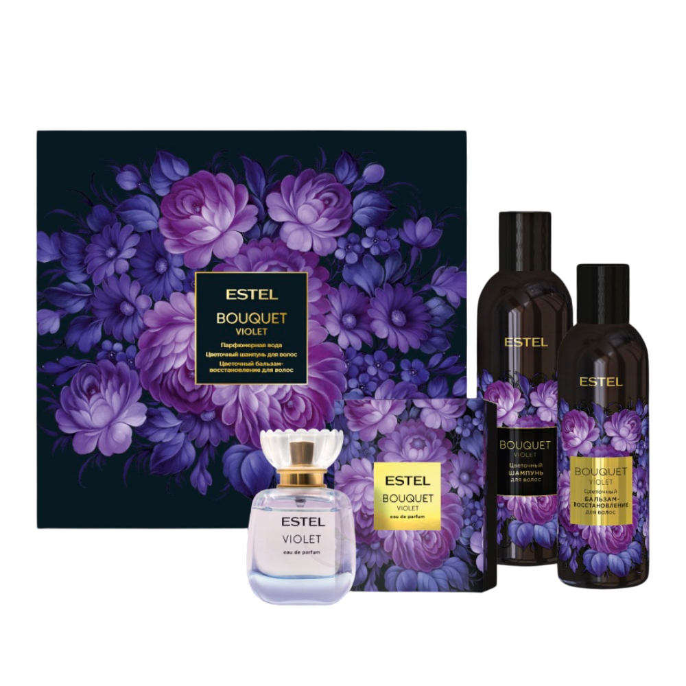 Подарочный парфюмерный набор ESTEL BOUQUET VIOLET
