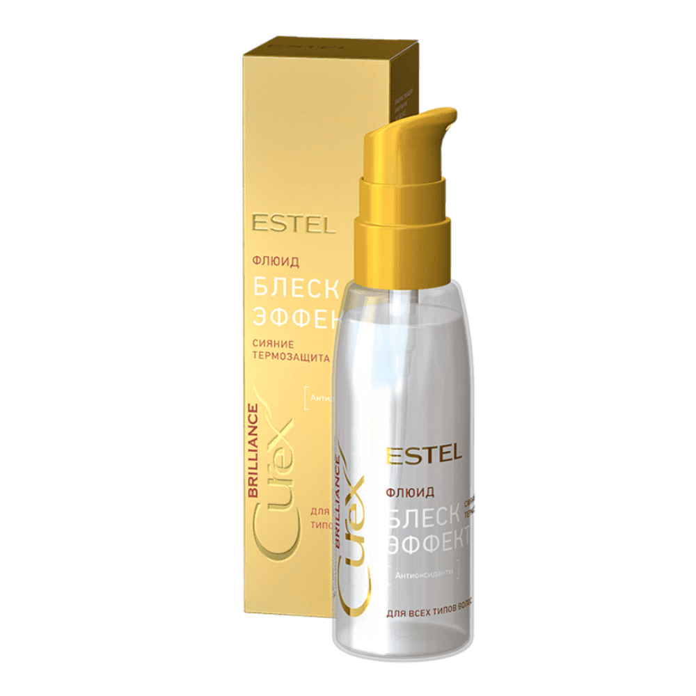 Флюид «Блеск-эффект» для всех типов волос ESTEL CUREX BRILLIANCE