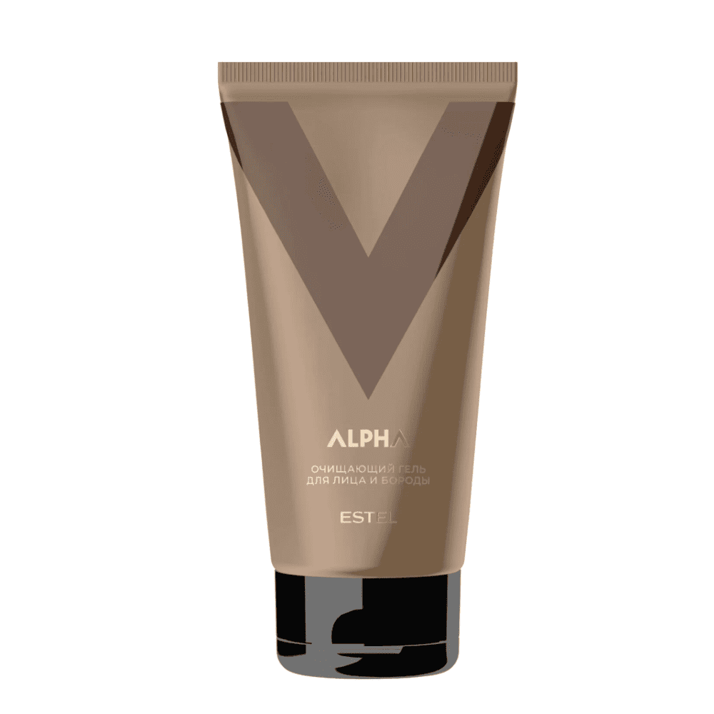 Очищающий гель для лица и бороды ESTEL ALPHA
