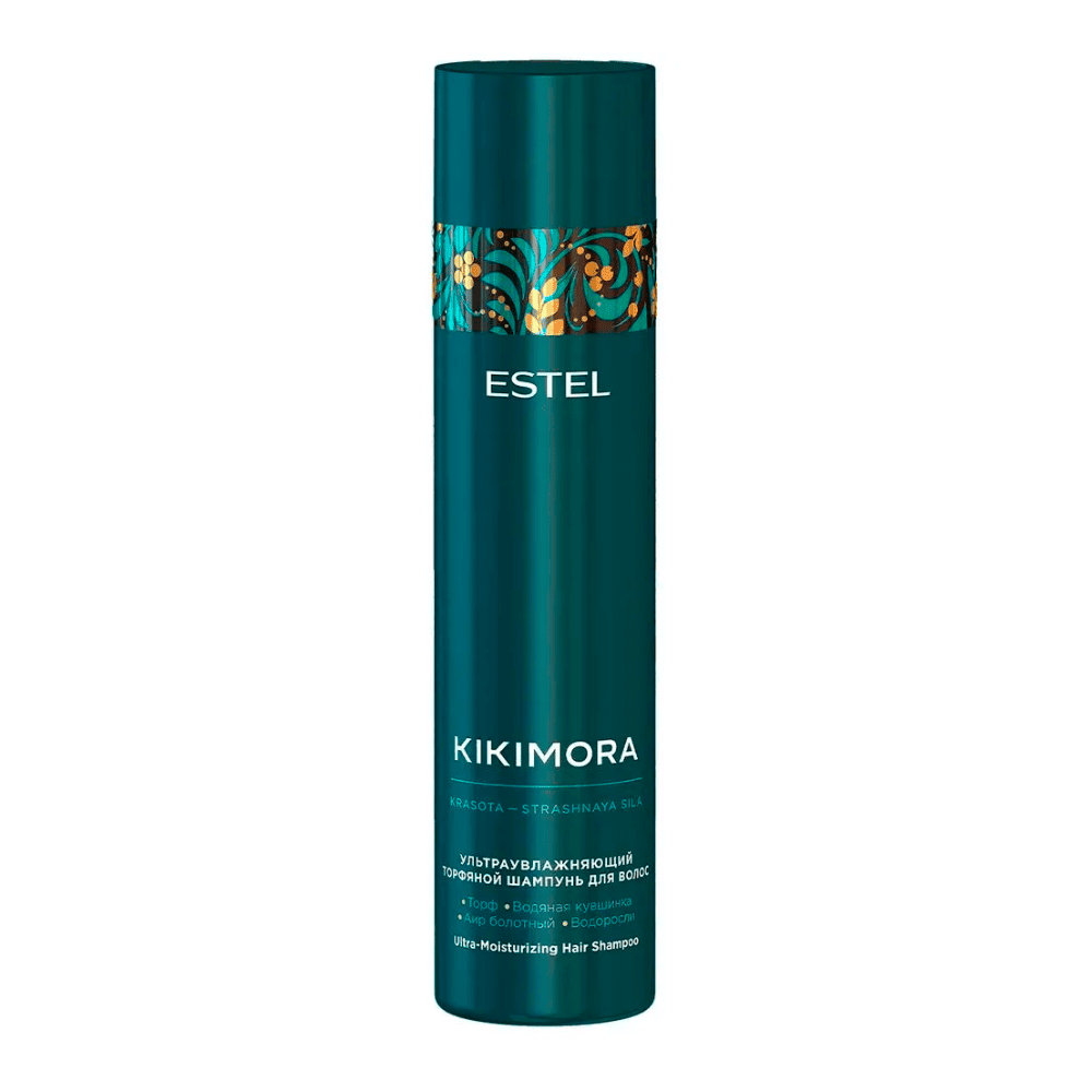 Ультраувлажняющий торфяной шампунь для волос KIKIMORA by ESTEL
