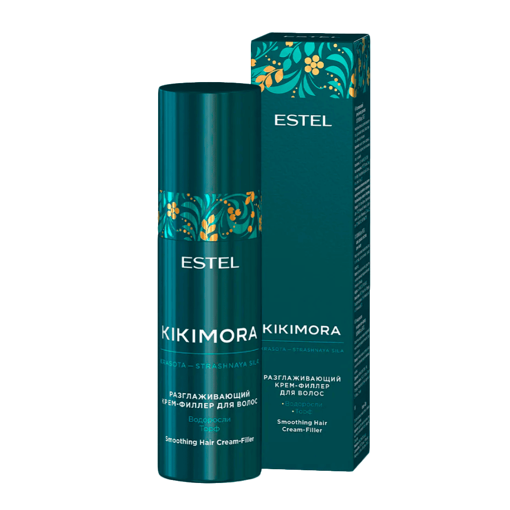Разглаживающий торфяной крем-филлер для волос KIKIMORA by ESTEL