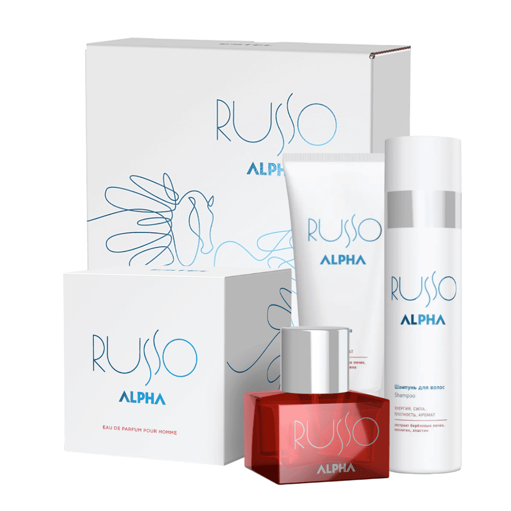 Мужской парфюмерный набор ESTEL ALPHA RUSSO