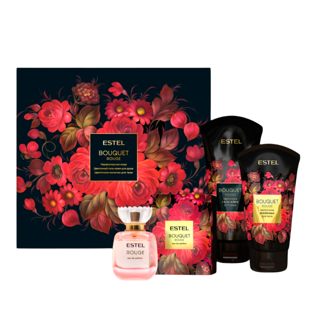 Подарочный парфюмерный набор ESTEL BOUQUET ROUGE