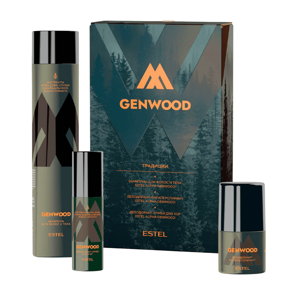 Набор для мужчин ESTEL ALPHA GENWOOD ТРАДИЦИИ